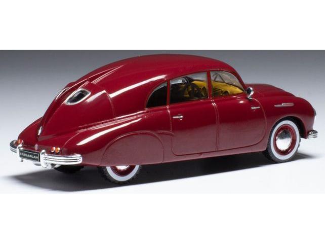 Tatra T600 Red 1950 1:43 Scale IXO Diecast Model Car-IXO-Diecast Model Centre