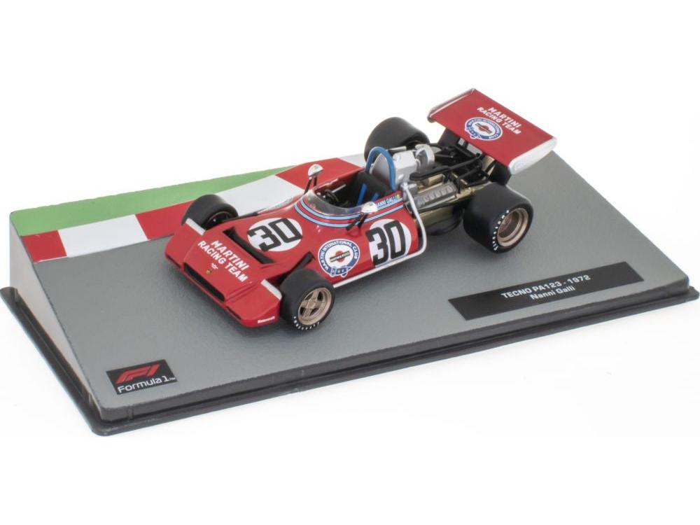 Tecno PA123 #30 F1 1972 Nanni Galli 1:43 Scale Diecast Model