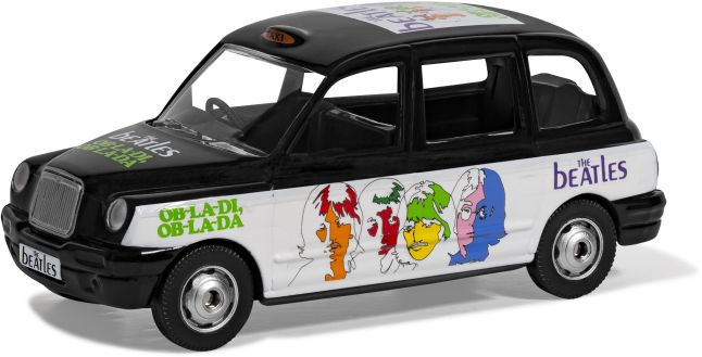 The Beatles London Taxi 'Ob-La-Di Ob-La-Da' 1:36 Scale Corgi Diecast Model-Corgi-Diecast Model Centre