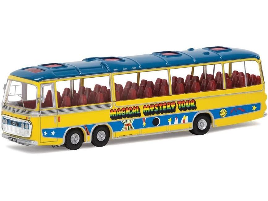 The Beatles Magical Mystery Tour Bus New Packaging 1:76 Scale Corgi Diecast Model-Corgi-Diecast Model Centre