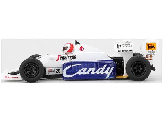 Toleman TG184 #20 Johnny Cecotto 1984 Monaco GP Blister Packaging 1:64 Scale MINI GT Diecast Model Car-MINI GT-Diecast Model Centre