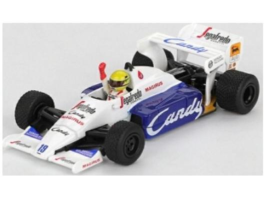 Toleman TG184 F1 Monaco Grand Prix 1984 2nd #19 Ayrton Senna Blister Packaging 1:64 Scale Diecast Model Car – MINI GT-MINI GT-Diecast Model Centre