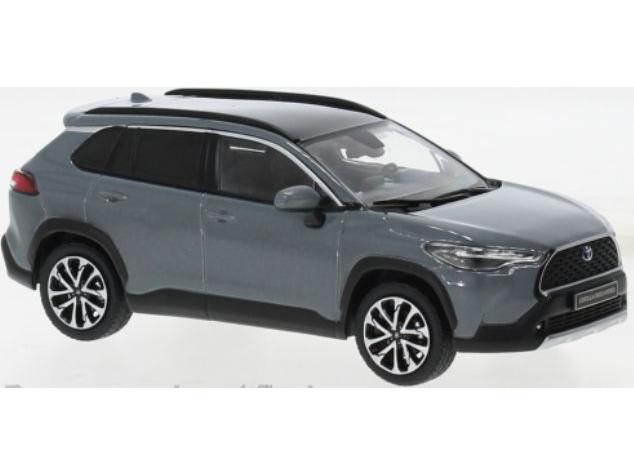 Toyota Corolla Cross Grey 2022 1:43 Scale IXO Diecast Model Car-IXO-Diecast Model Centre
