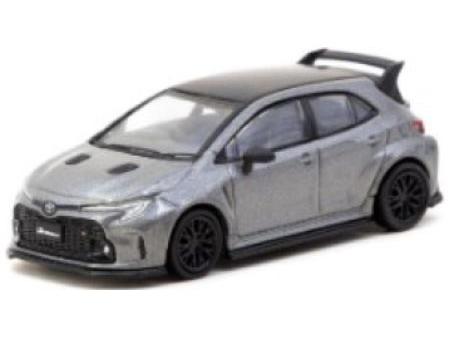 Toyota GR Corolla Grey 1:64 Scale Tarmac Works Diecast Model Car-Tarmac Works-Diecast Model Centre