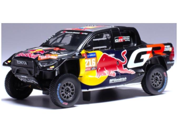 Toyota GR DKR Hilux Evo T1U 2024 #216 Rally Dakar S.Quintero/D.Zenz 1:43 Scale IXO Diecast Model Car-IXO-Diecast Model Centre