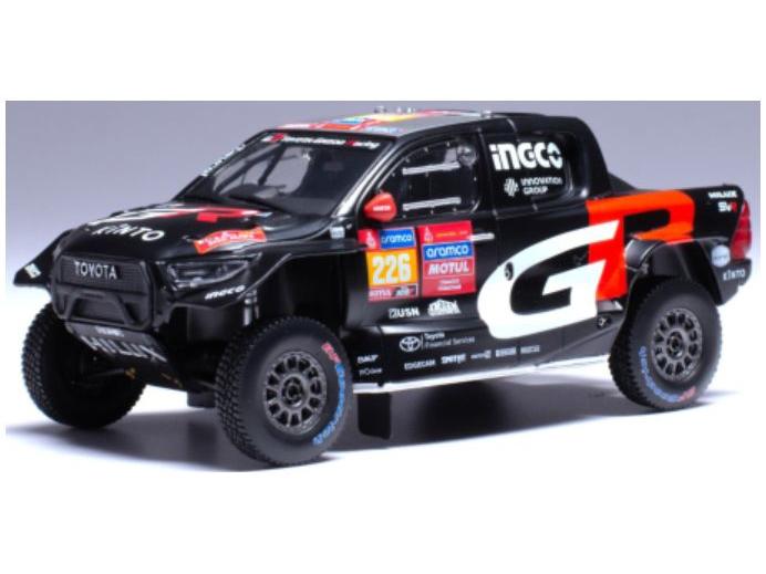 Toyota GR DKR Hilux Evo T1U 2024 #226 Rally Dakar S.Variawa/F. Cazalet 1:43 Scale IXO Diecast Model Car-IXO-Diecast Model Centre