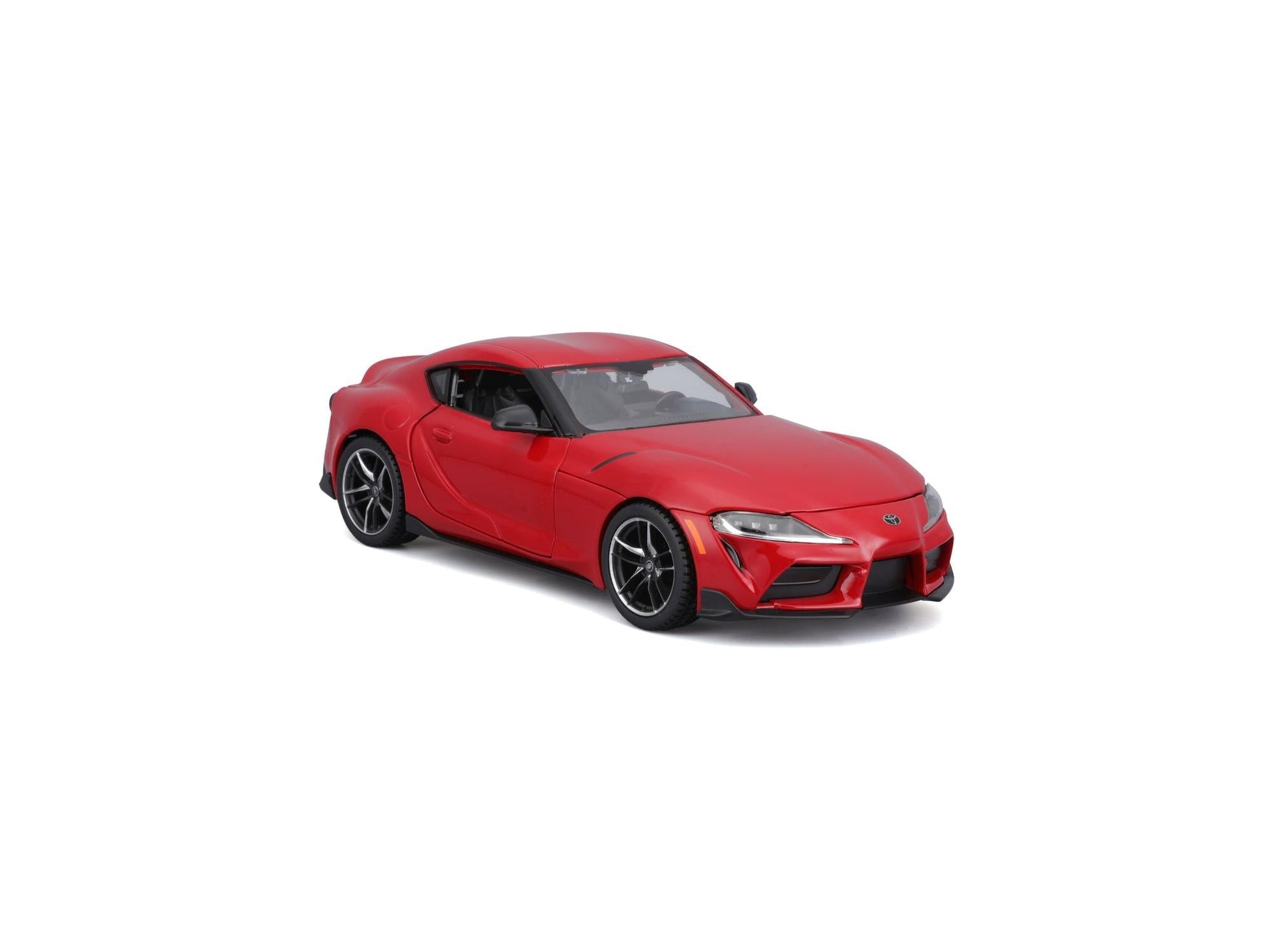 Toyota GR Supra red 1:24 Scale Model Car