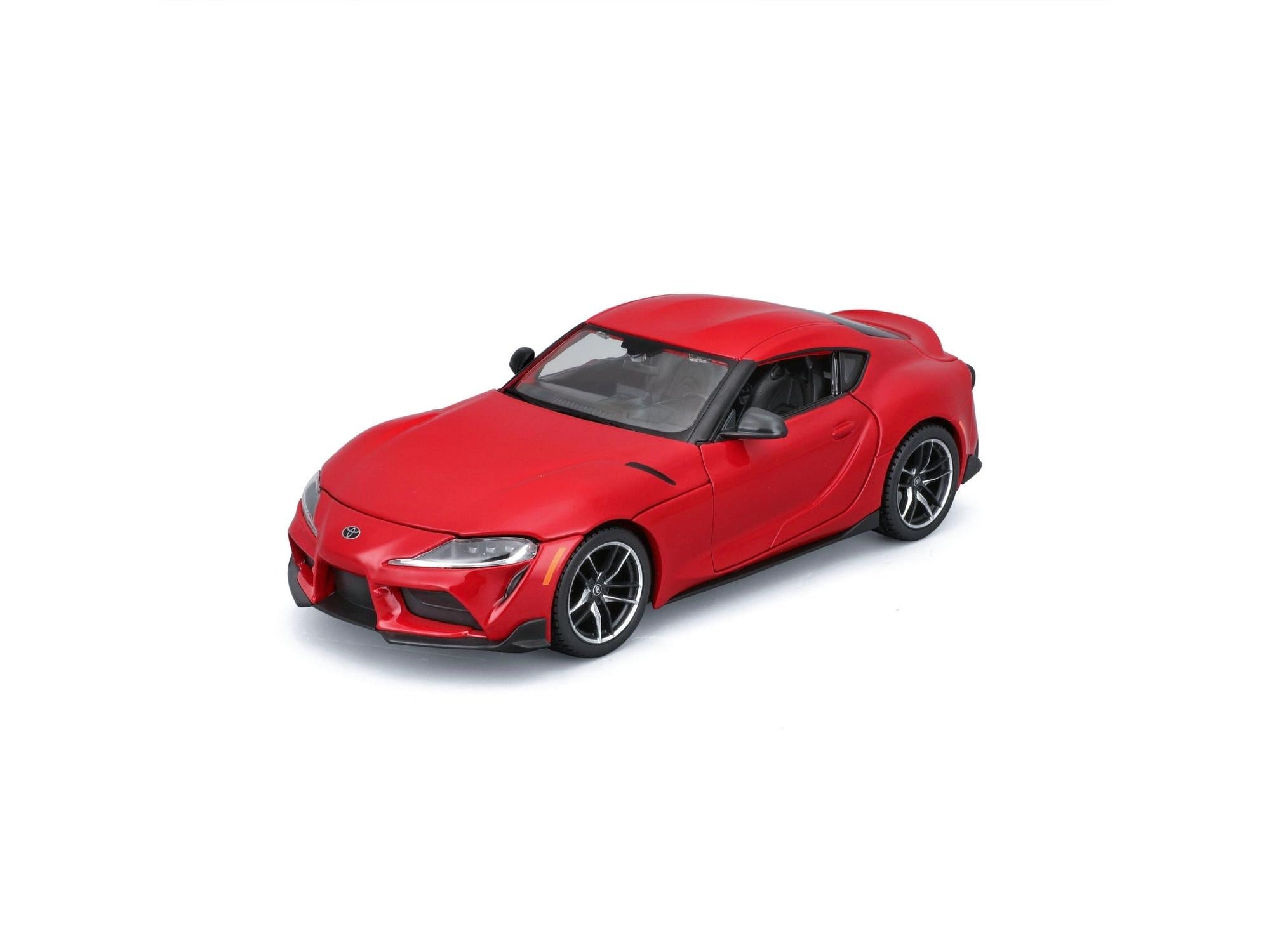 Toyota GR Supra red 1:24 Scale Model Car