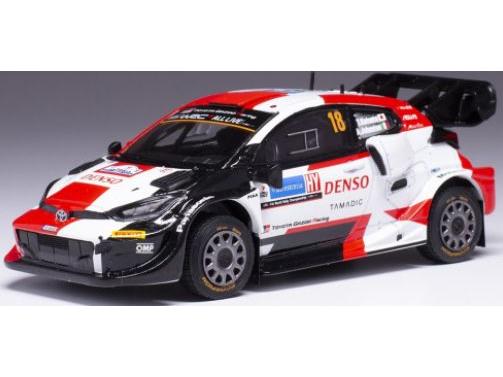Toyota GR Yaris #18 WRC Rallye Estland 2022 T.Katsuta/A.Johnston 1:43 Scale IXO Diecast Model Car-IXO-Diecast Model Centre