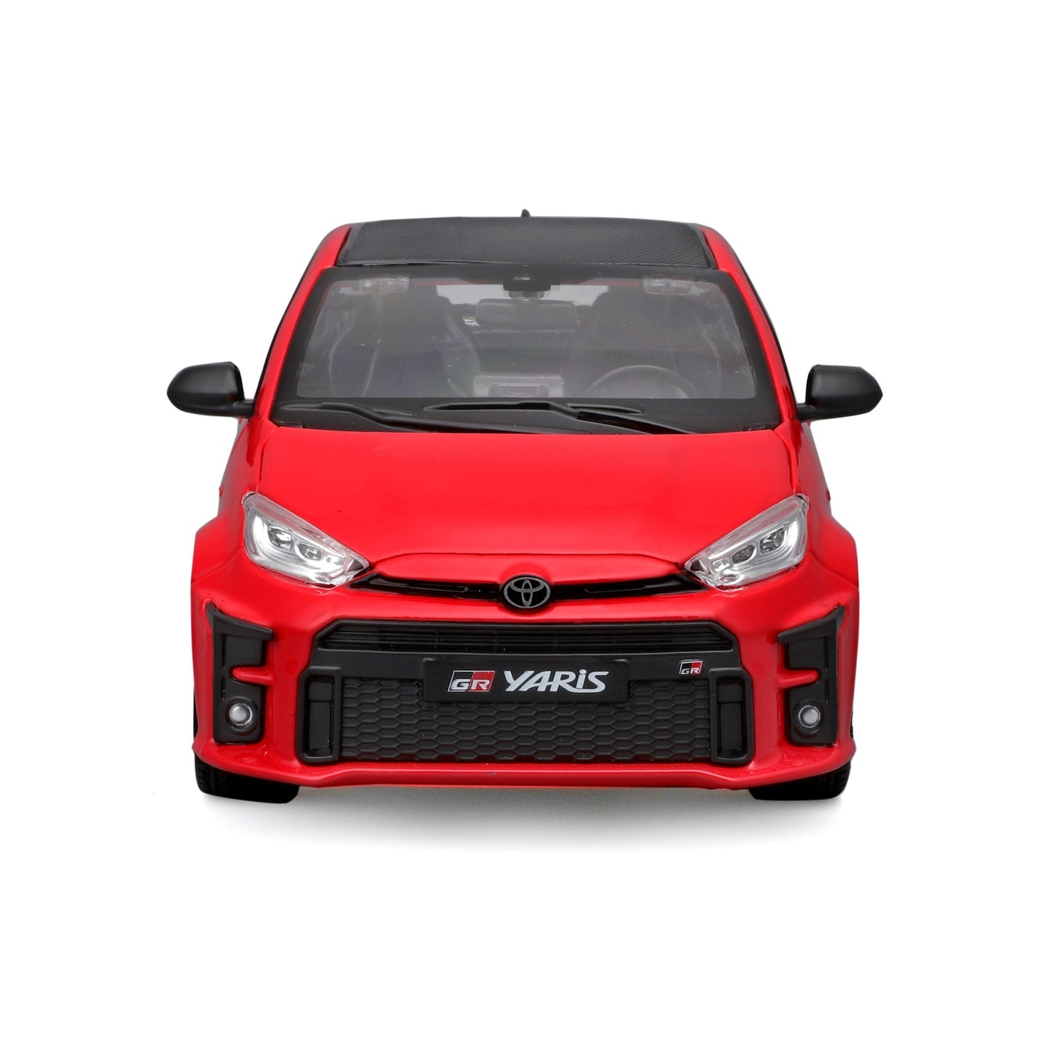 Toyota GR Yaris 2021 Red 1:24 Scale Maisto Diecast Model Car