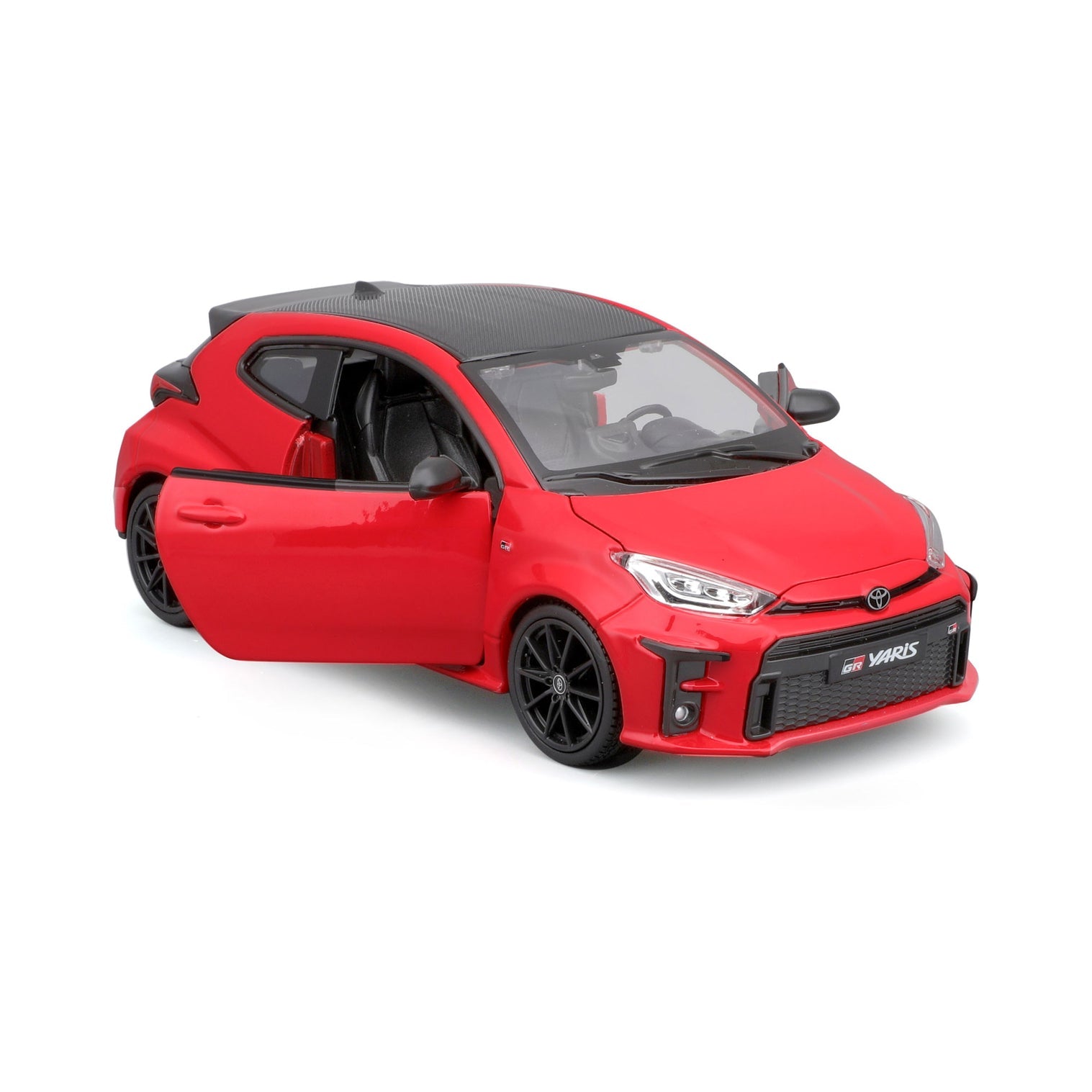 Toyota GR Yaris 2021 Red 1:24 Scale Maisto Diecast Model Car