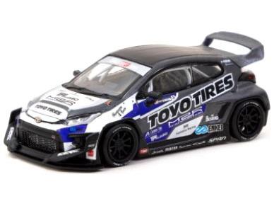 Toyota GR Yaris Pandem Toyo Tires 1:64 Scale Tarmac Works Diecast Model-Tarmac Works-Diecast Model Centre