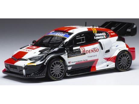 Toyota GR Yaris Rally1 #18 WRC Rally Monte Carlo 2022 T.Katsuta/A.Johnston 1:43 Scale IXO Diecast Model Car-IXO-Diecast Model Centre