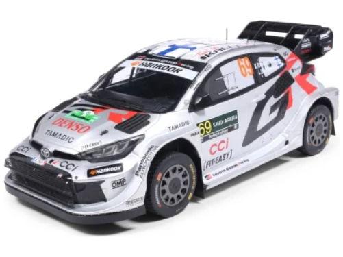 Toyota GR Yaris Rally1 Rally Saudi Arabia 2025 #69 K.Rovanpera/J.Halttunen 1:43 Scale IXO Diecast Model Car-IXO-Diecast Model Centre