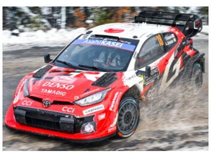 Toyota GR Yaris Rally1 Rallye Monte Carlo 2026 #18 T.Katsuta/A.Johnston 1:43 Scale IXO Diecast Model Car-IXO-Diecast Model Centre