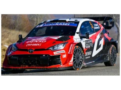 Toyota GR Yaris Rally1 Rallye Monte Carlo 2026 #5 S.Pajari/M.Salminen 1:43 Scale IXO Diecast Model Car-IXO-Diecast Model Centre