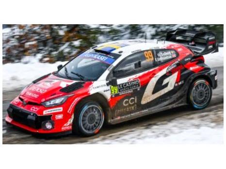 Toyota GR Yaris Rally1 Rallye Monte Carlo 2026 #99 O.Solberg/E.Edmondson 1:18 Scale IXO Diecast Model Car-IXO-Diecast Model Centre