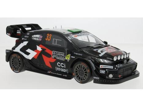 Toyota GR Yaris Rally1 WRC Rally Monte Carlo 2025 #33 E.Evans/S.Martin 1:18 Scale IXO Diecast Model Car-IXO-Diecast Model Centre