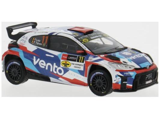 Toyota GR Yaris Rally2 Rally WM Rally Ypres 2024 #11 F.Loix/P.Tsjoen 1:43 Scale IXO Diecast Model Car-IXO-Diecast Model Centre