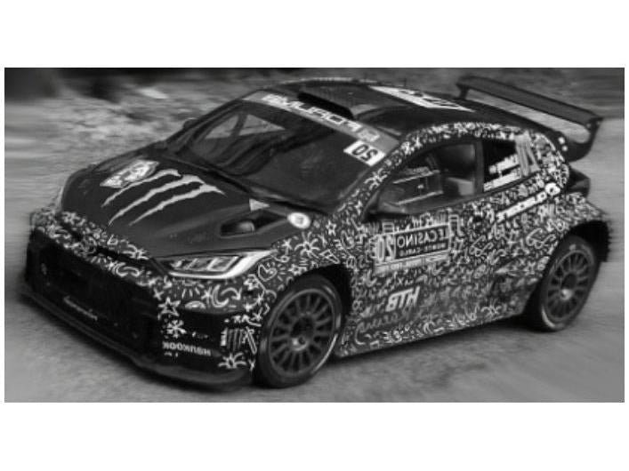 Toyota GR Yaris Rally2 WRC Rally Monte Carlo 2025 #20 O.Solberg/E