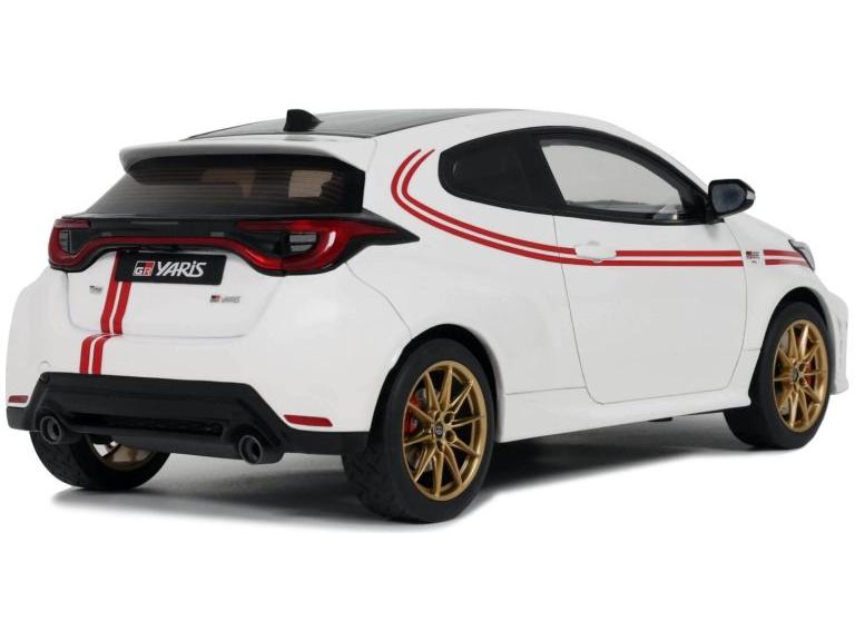 Toyota GR Yaris TGR Italy Limited Edition Pure White 2024 1:18 Scale Resin Model Car – OttOmobile-OttOmobile-Diecast Model Centre