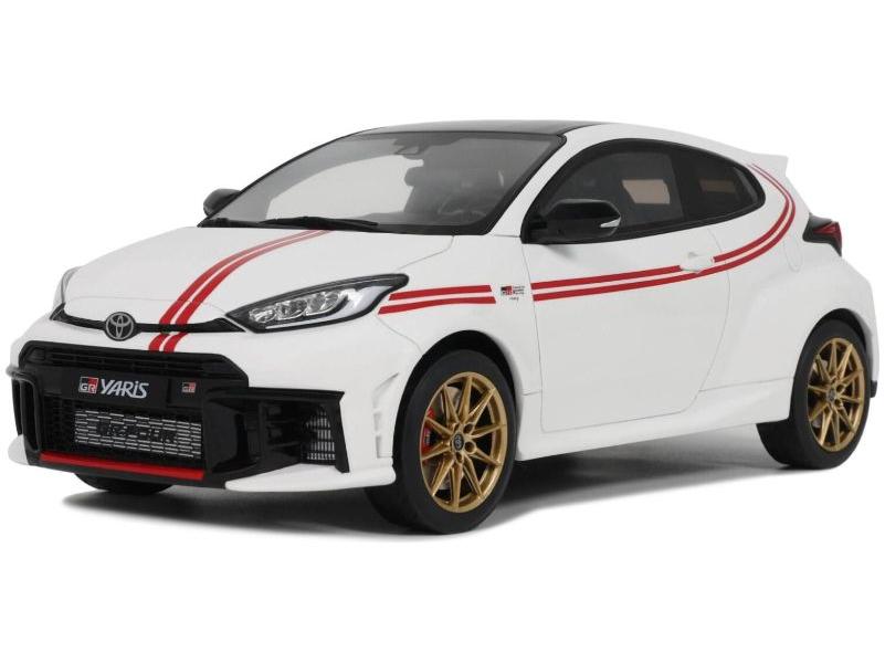 Toyota GR Yaris TGR Italy Limited Edition Pure White 2024 1:18 Scale Resin Model Car – OttOmobile-OttOmobile-Diecast Model Centre