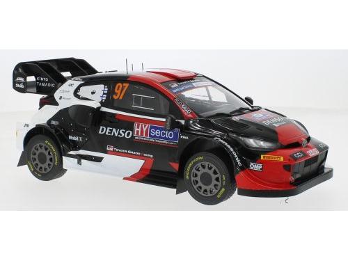 Toyota GR Yaris WRC1 #97 J-M.Latvala/J.Hanninen Rally Finland 2023 1:18 Scale Diecast Model-IXO-Diecast Model Centre