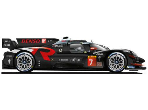 Toyota GR010 Hybrid #7 Gazoo Racing WEC 2024 - 1:43 Scale Model Car-Bburago-Diecast Model Centre