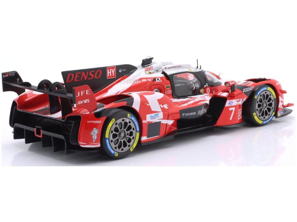 Toyota GR010 Hybrid Gazoo 40 Years Retro Livery Conway 24h Le Mans 2025 5th #7 1:18 Scale Diecast Model Car – IXO-IXO-Diecast Model Centre