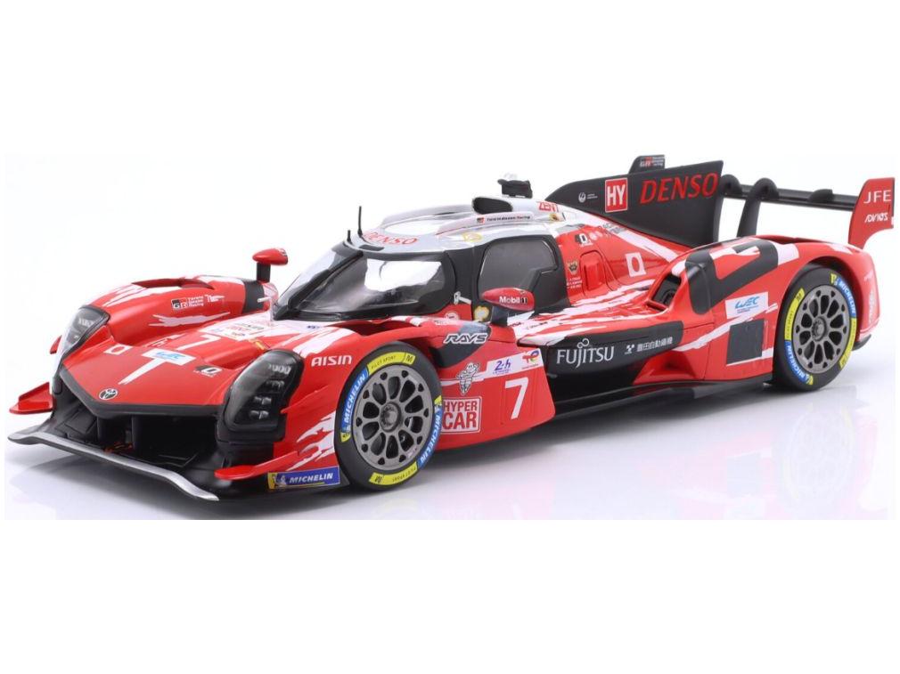 Toyota GR010 Hybrid Gazoo 40 Years Retro Livery Conway 24h Le Mans 2025 5th #7 1:18 Scale Diecast Model Car – IXO-IXO-Diecast Model Centre