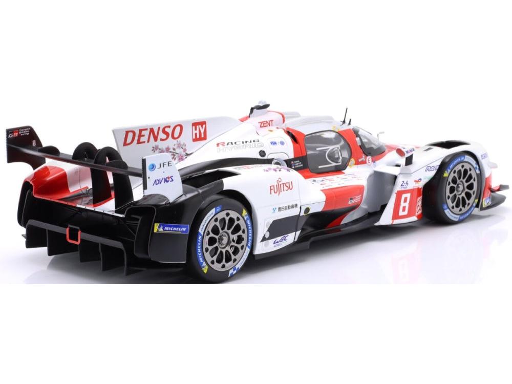 Toyota GR010 Hybrid Gazoo Racing #8 2nd 24h Le Mans 2023 Buemi/Hartley/Hirakawa 1:18 Scale Diecast Car – IXO-IXO-Diecast Model Centre
