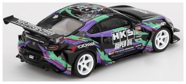 Toyota GR86 HKS Type R 2022 Tokyo Auto Salon (RHD) 1:64 Scale MINI GT Diecast Model (Blister Packaging)-MINI GT-Diecast Model Centre