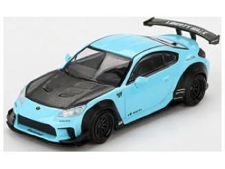 Toyota GR86 LB Nation Baby Blue (RHD) 1:64 Scale MINI GT Diecast Model-MINI GT-Diecast Model Centre