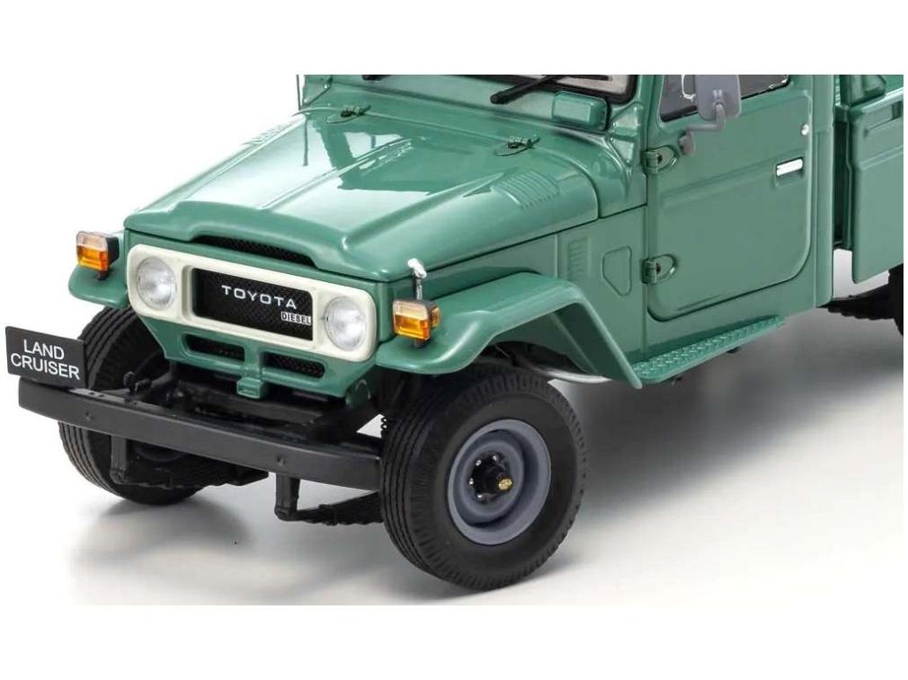 Toyota Land Cruiser 40 Pick Up 1980 Fashion Green 1:18 Scale Diecast Model Car – Kyosho-Kyosho-Diecast Model Centre