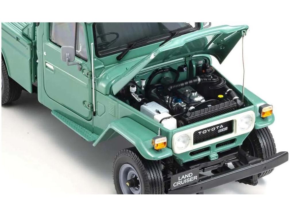 Toyota Land Cruiser 40 Pick Up 1980 Fashion Green 1:18 Scale Diecast Model Car – Kyosho-Kyosho-Diecast Model Centre