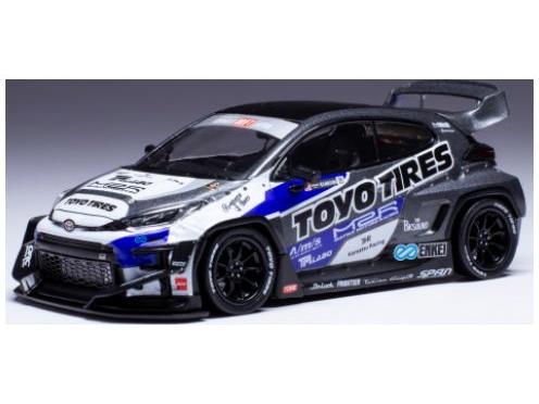 Toyota Pandem GR Yaris Toyo 1:43 Scale IXO Diecast Model Car-IXO-Diecast Model Centre