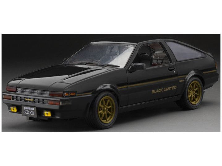 Toyota Sprinter Trueno GT Apex (AE86) Black Limited - 1:24 Scale