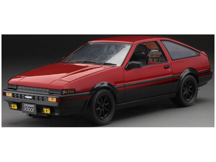 Toyota Sprinter Trueno GT Apex (AE86) Red/Black - 1:24 Scale-Sun Star-Diecast Model Centre