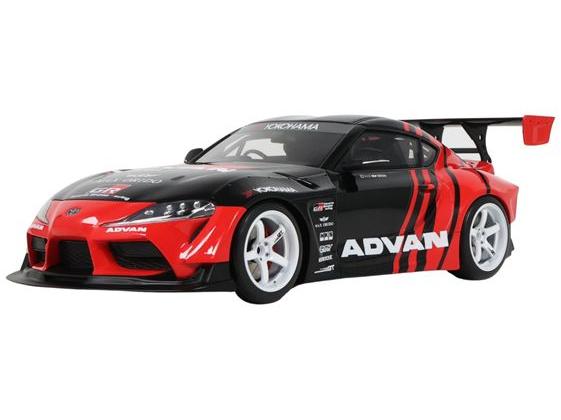 Toyota Supra GR by Advan Black 2020 1:18 Scale GT Spirit Resin Model Car-GT Spirit-Diecast Model Centre
