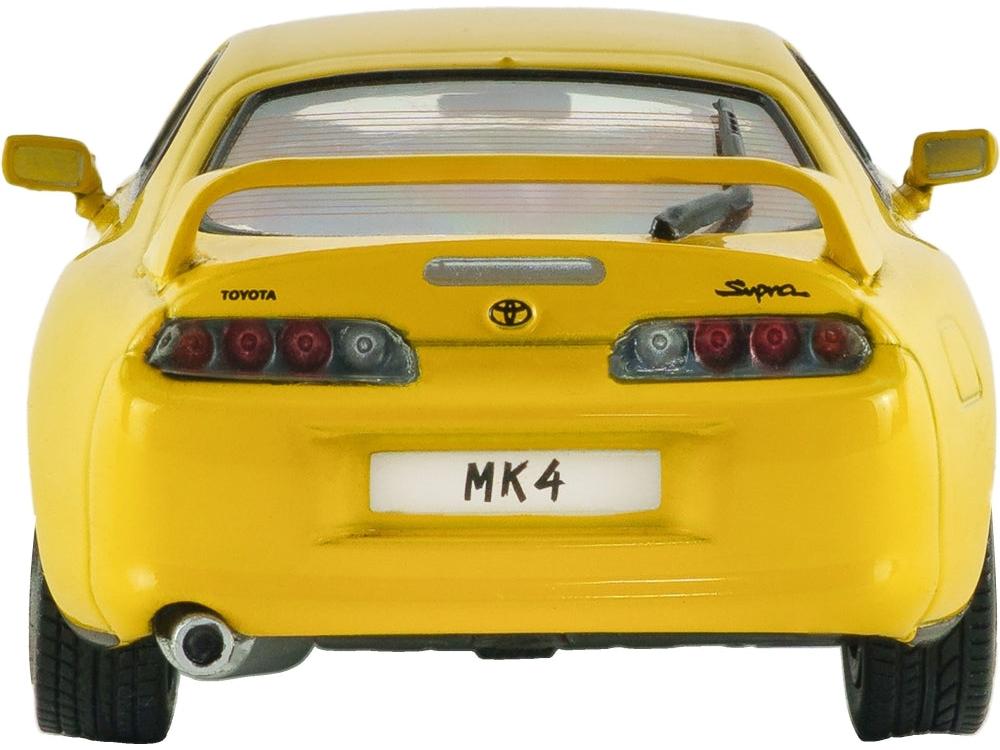 Toyota Supra MK4 Super Bright Yellow 2001 1:43 Scale Diecast Car – Solido-Solido-Diecast Model Centre