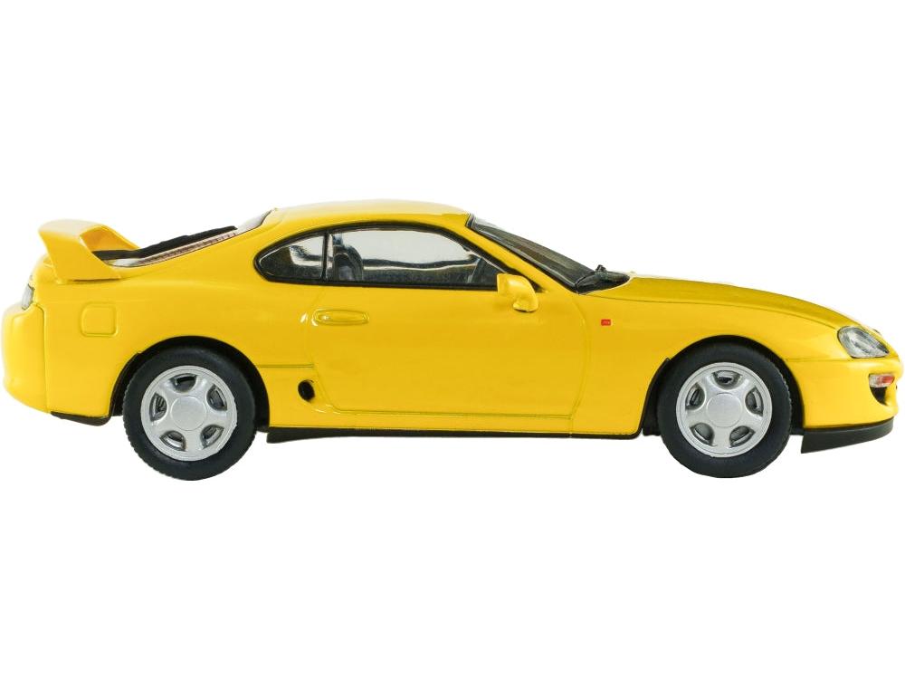 Toyota Supra MK4 Super Bright Yellow 2001 1:43 Scale Diecast Car – Solido-Solido-Diecast Model Centre