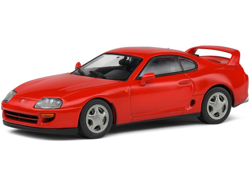 Toyota Supra Mk4 2001 Red 1:43 Scale Solido Diecast Model-Solido-Diecast Model Centre