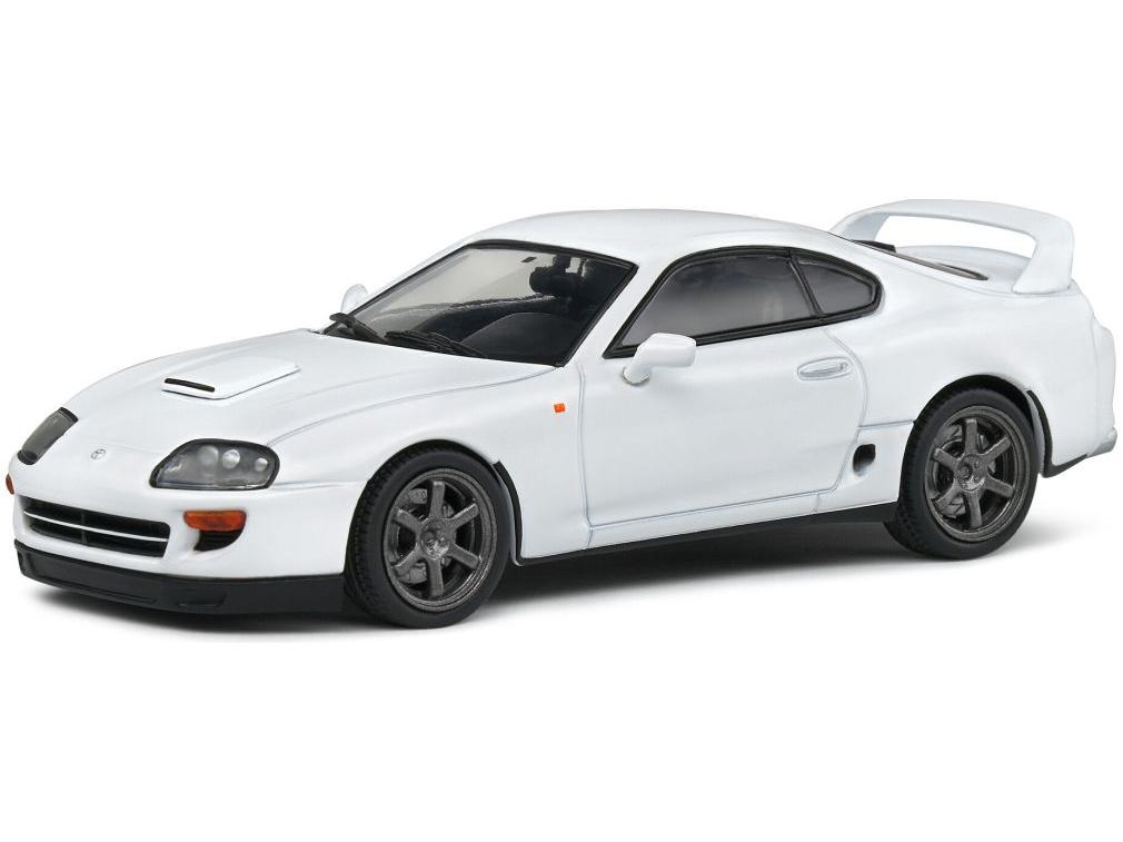 Toyota Supra Mk4 2001 White 1:43 Scale Solido Diecast Model-Solido-Diecast Model Centre