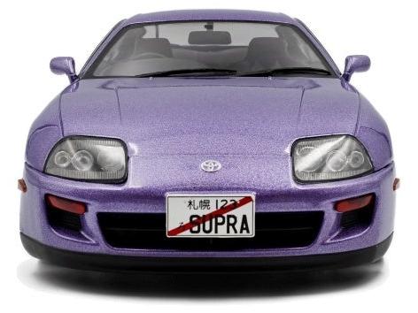 Toyota Supra Mk4 (A80) Solido Works Purple 1993 1:18 Scale Diecast Model Car – Solido-Solido-Diecast Model Centre