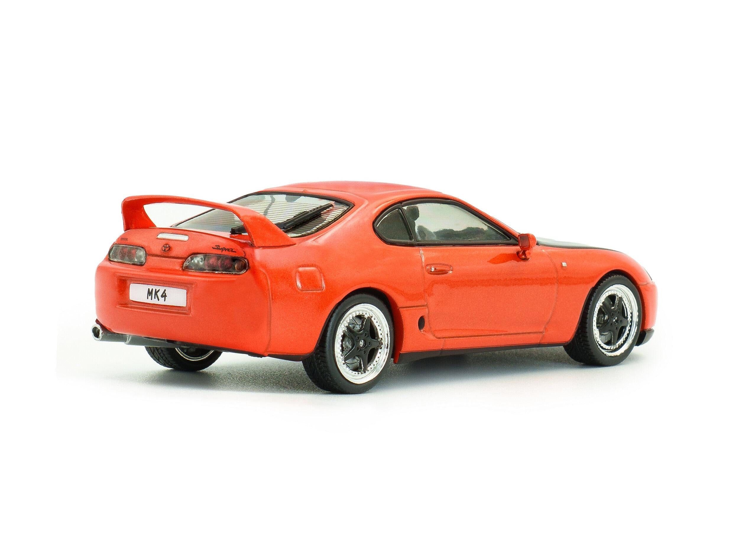 Toyota Supra Mk4 Orange Custom 2001 1:43 Scale Solido Diecast Model Car-Solido-Diecast Model Centre