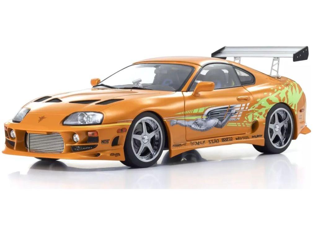 Toyota Supra Turbo Fast and Furious Orange Pearl 1:18 Scale Kyosho Diecast Model Car-Kyosho-Diecast Model Centre