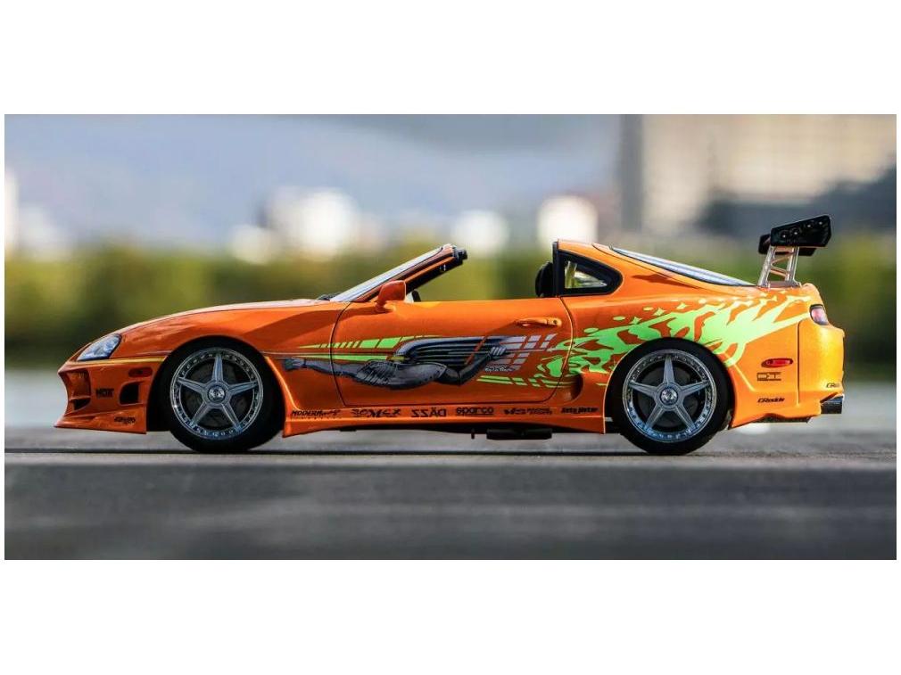 Toyota Supra Turbo Fast and Furious Orange Pearl 1:18 Scale Kyosho Diecast Model Car-Kyosho-Diecast Model Centre