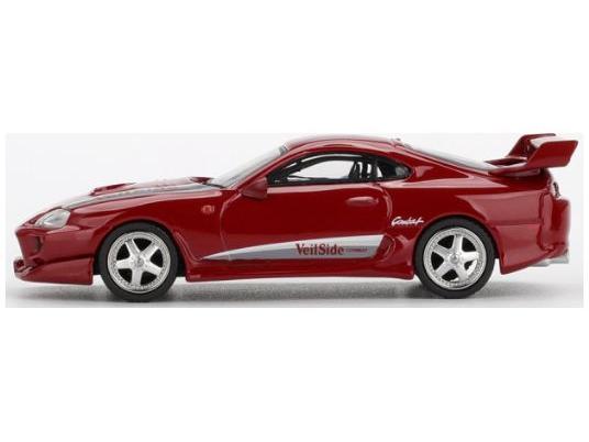 Toyota Supra Veilside Combat V-I Red (RHD) 1:64 Scale Diecast Model Car – MINI GT-MINI GT-Diecast Model Centre