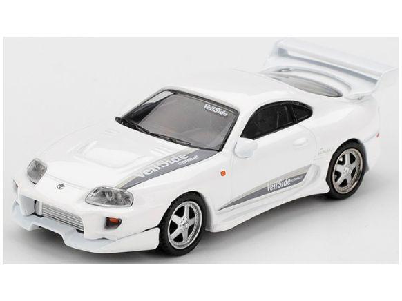 Toyota Supra Veilside Combat V-I White (RHD) 1:64 Scale Diecast Model Car – MINI GT-MINI GT-Diecast Model Centre