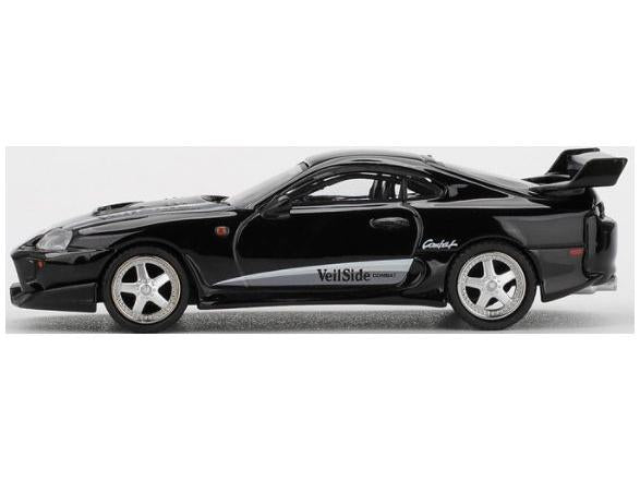 Toyota Supra Veilside Combat V-II Black (LHD) Blister Packaging 1:64 Scale Diecast Model Car – MINI GT-MINI GT-Diecast Model Centre